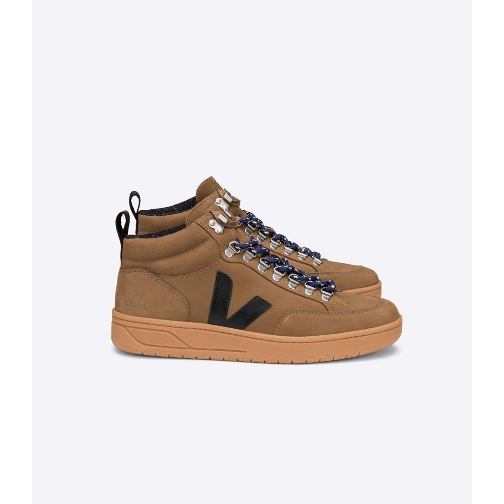 Veja RORAIMA NUBUCK Hoog Dames Bruin | BE 365SGL